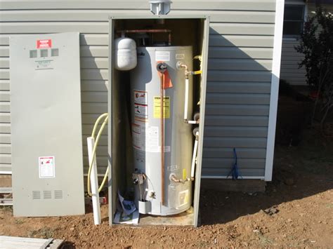 water heater metal enclosure|tankless water heater enclosure outdoor.